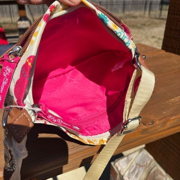 Lily Bloom You Are My Sunshine With Sun Keychain Crossbody Bag - Picture 12 of 12